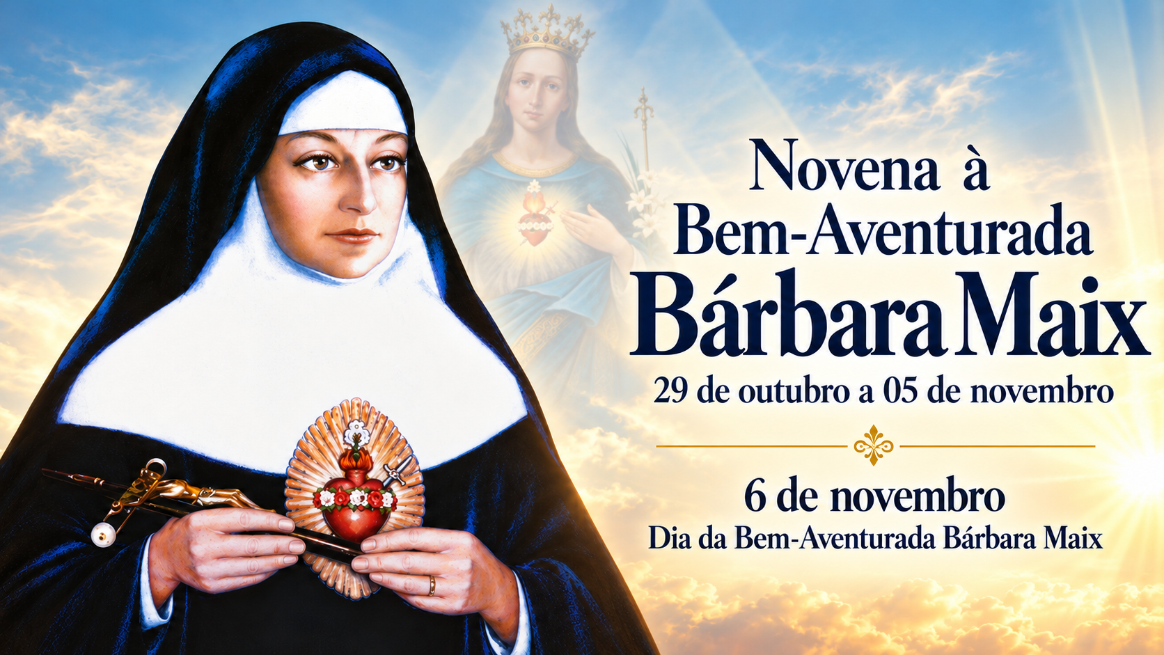 Novena à Bem-Aventurada Bárbara Maix